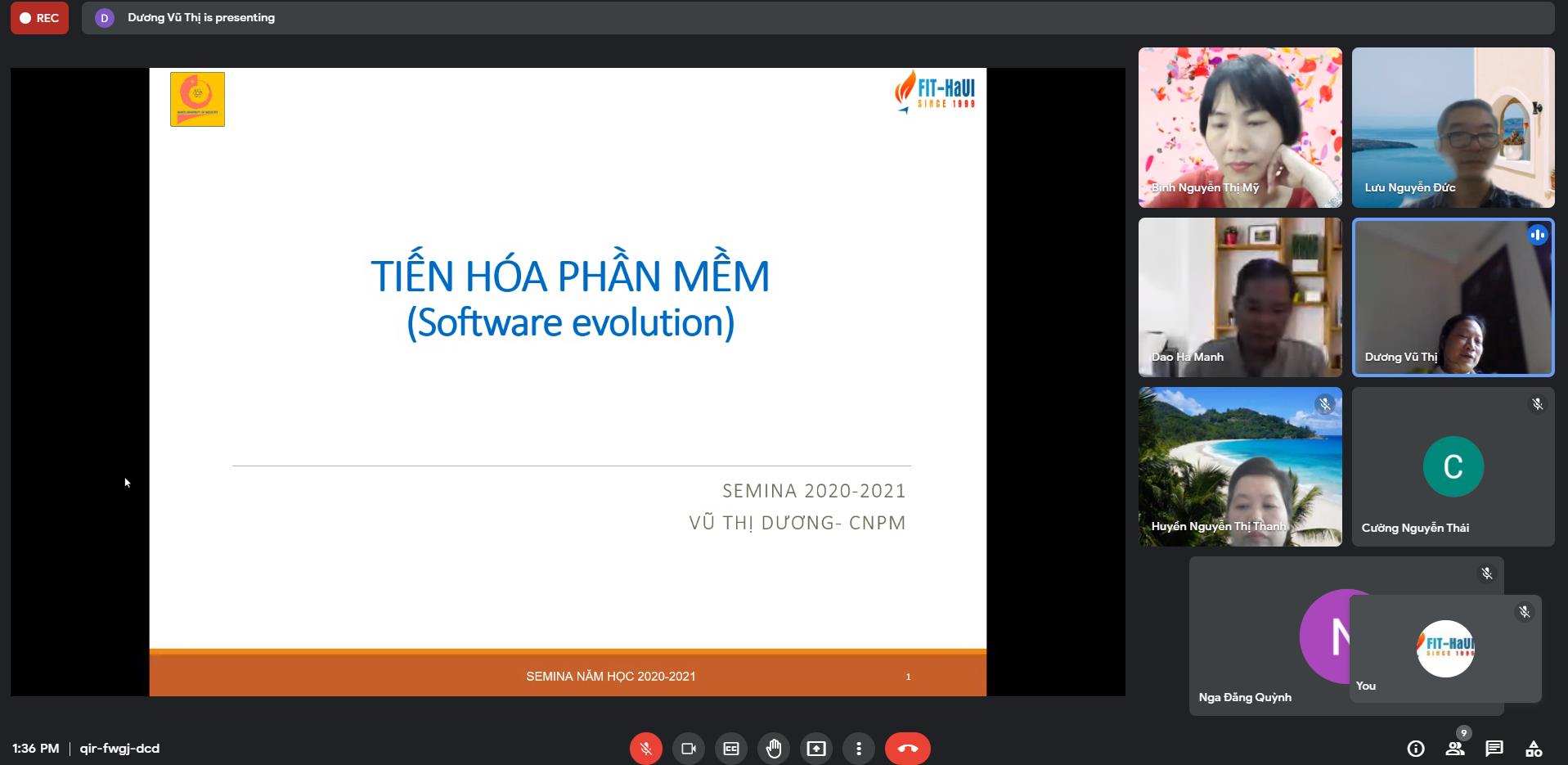 Hội thảo khoa học `Công nghệ phần mềm & Khoa học dữ liệu`