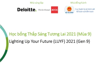 Học bổng tài trợ - Thắp sáng tương lai năm 2021