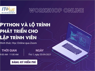 Workshop online "Python và lộ trình phát triển cho lập trình viên"