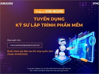 Trung tâm SVMC tuyển dụng Kỹ sư lập trình phần mềm năm 2022