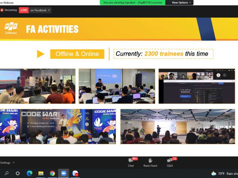 Sôi động ngày hội "FIT-HaUI Orientation Day 2021"