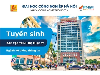 Thông tin tuyển sinh đào tạo trình độ Thạc sĩ năm 2022