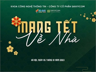 Mang tết về nhà cùng Savvycom