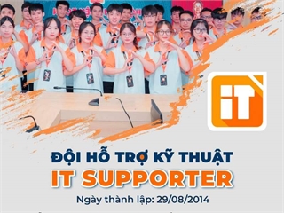 Đội hỗ trợ kỹ thuật IT Supporter HaUI