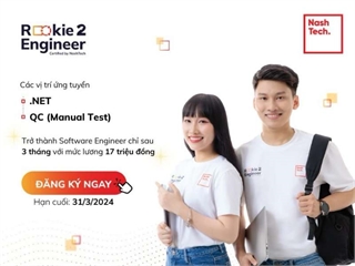 Chương trình đào tạo chuyên sâu Rookie to Engineer – Batch 7