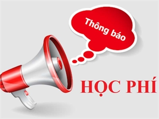 Thông báo thu học phí học kỳ 2 năm học 2023-2024