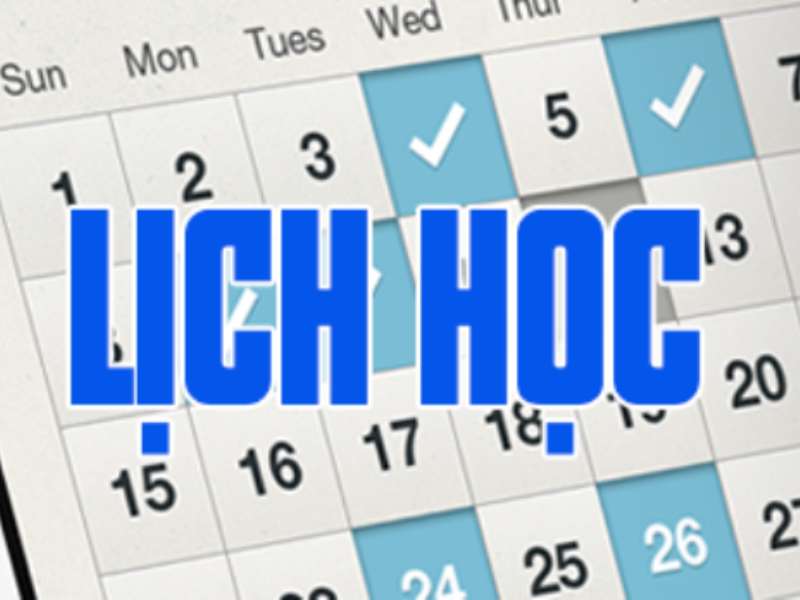 Lịch thực hành tuần từ 22/01 đến 28/01/2024 - Khoa CNTT