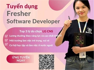 Công ty LG CNS Việt Nam tuyển dụng Fresher Developer