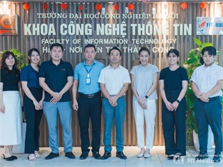 Chuyến thăm và trao đổi cơ hội hợp tác giữa doanh nghiệp Nhật Bản và Khoa Công nghệ thông tin