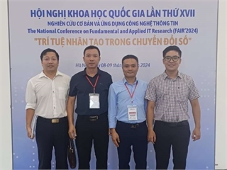 Hội nghị khoa học quốc gia lần thứ XVII (FAIR’2024) với chủ đề: “Trí tuệ nhân tạo trong chuyển đổi số”.