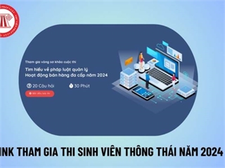 Thông báo phát động tham gia cuộc thi "Sinh viên thông thái 2024"