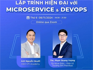 Workshop online "Lập trình viên hiện đại với Microservices và Devops"