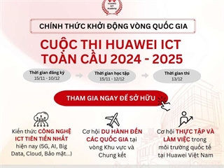 Khởi động Cuộc thi Huawei ICT toàn cầu 2024-2025