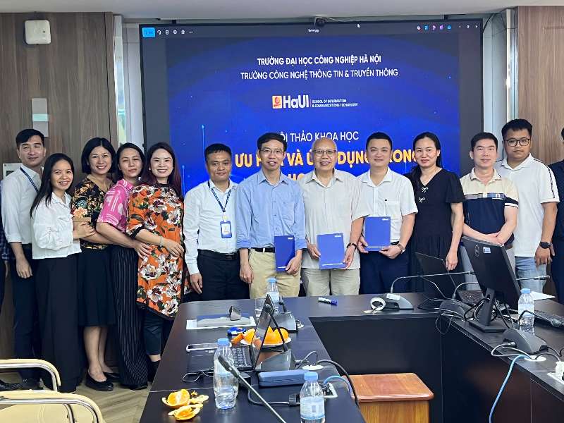 Hội thảo Tối ưu hóa và Ứng dụng Học máy thành công rực rỡ tại SICT: Khơi dậy tiềm năng AI cho tương lai