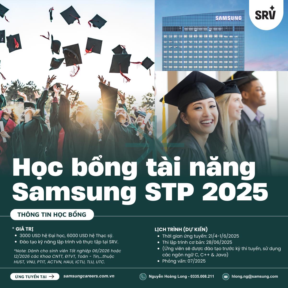 SICT và SRV: Tiếp tục chắp cánh tương lai cho sinh viên Công nghệ thông tin và Truyền thông năm 2025