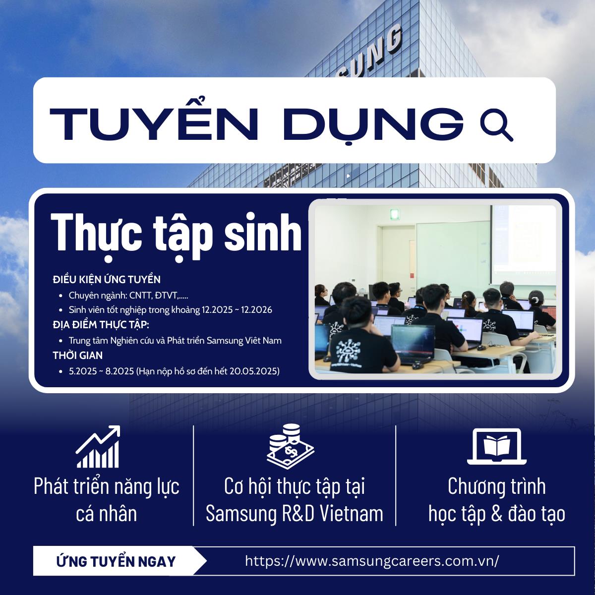 SICT và SRV: Tiếp tục chắp cánh tương lai cho sinh viên Công nghệ thông tin và Truyền thông năm 2025