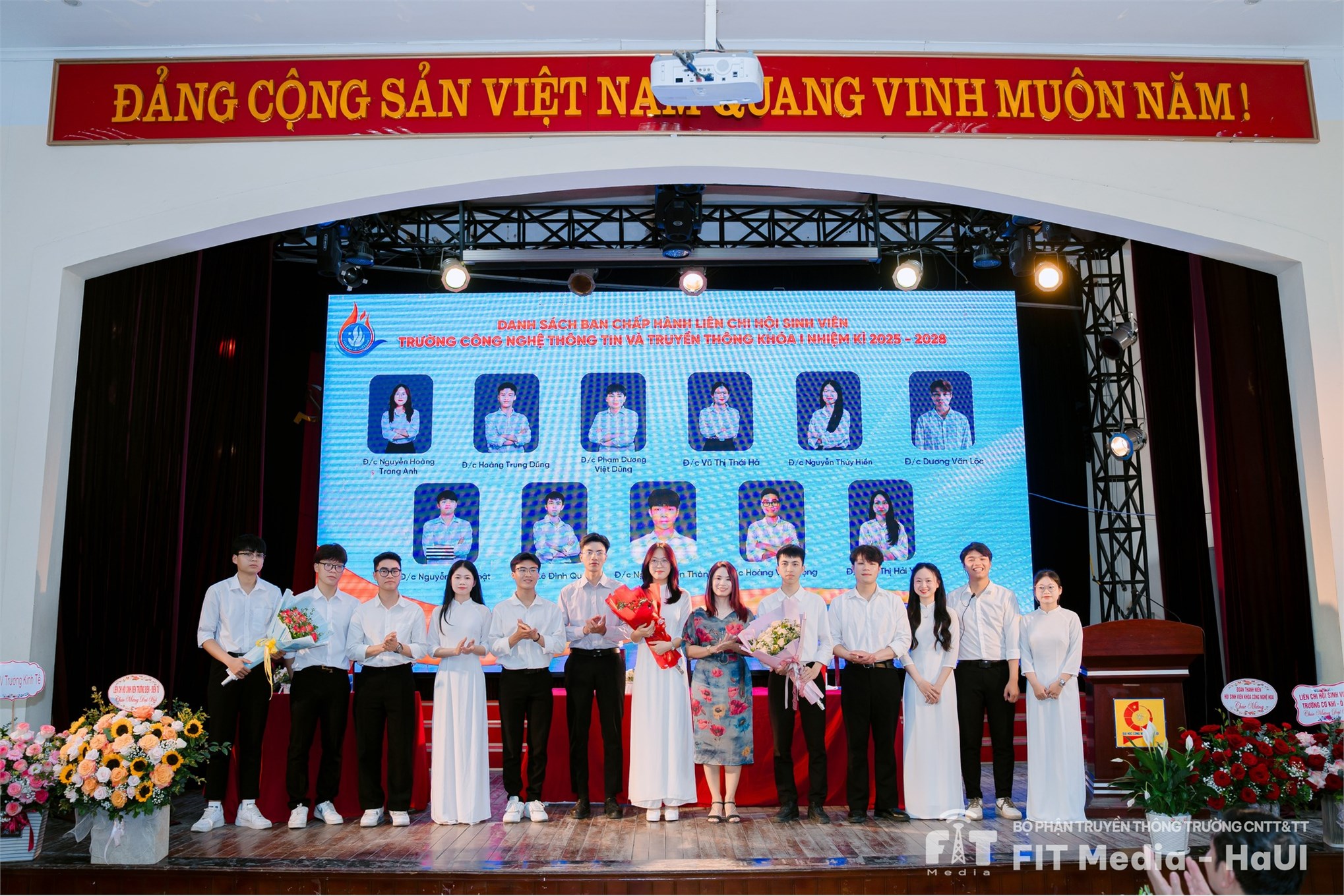 Đại hội Đại biểu Liên chi Hội Sinh viên Việt Nam Trường Công nghệ Thông tin và Truyền thông lần thứ I, nhiệm kỳ 2025 - 2028: