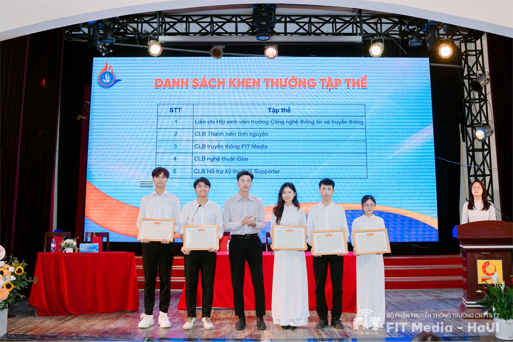 Đại hội Đại biểu Liên chi Hội Sinh viên Việt Nam Trường Công nghệ Thông tin và Truyền thông lần thứ I, nhiệm kỳ 2025 - 2028: