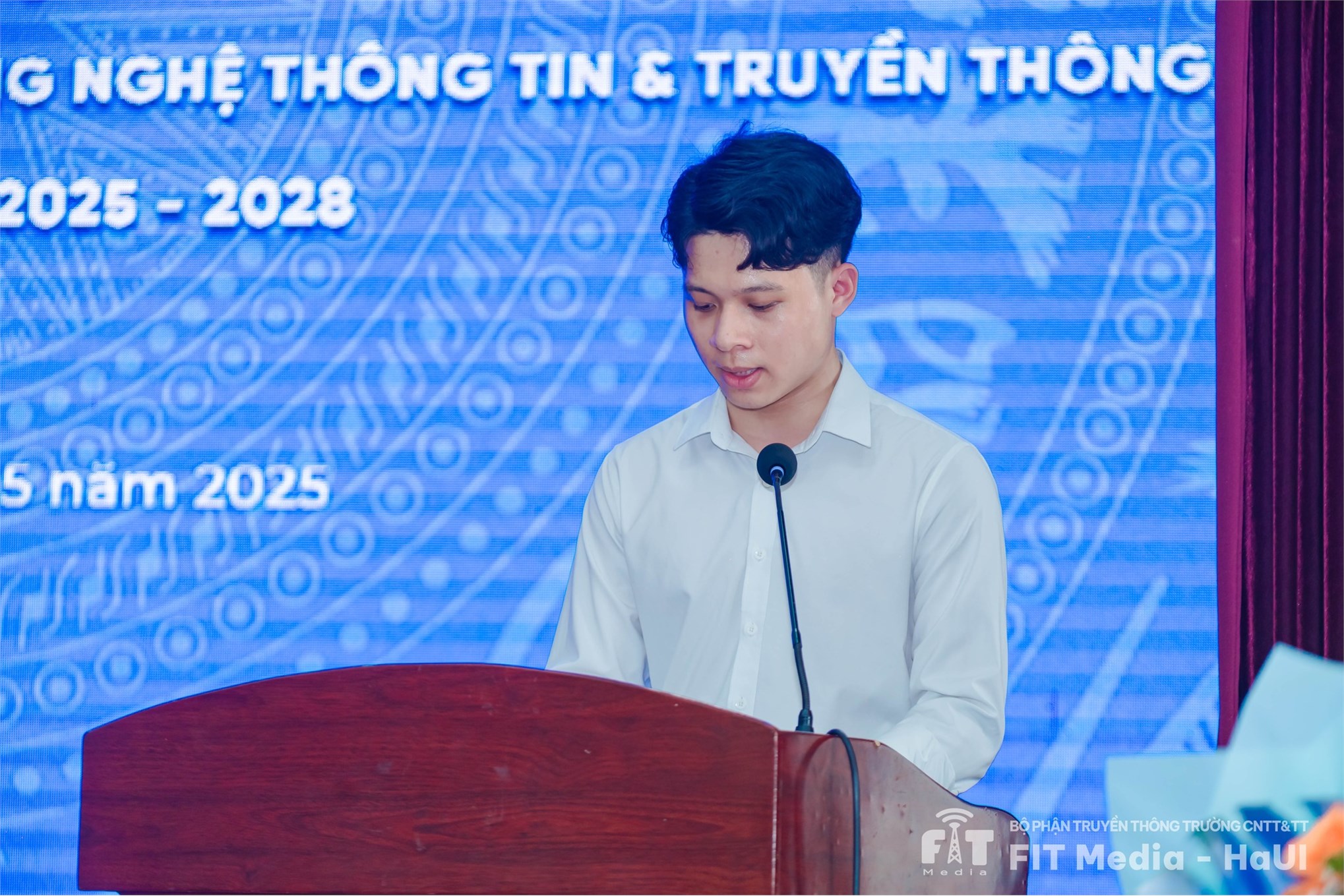 Đại hội Đại biểu Liên chi Hội Sinh viên Việt Nam Trường Công nghệ Thông tin và Truyền thông lần thứ I, nhiệm kỳ 2025 - 2028: