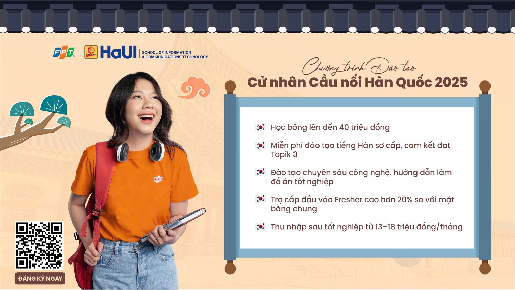 Chinh phục giấc mơ Hàn Quốc - Trở thành cử nhân cầu nối cùng FPT SOFTWARE