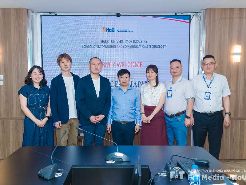 Thúc đẩy hợp tác quốc tế trong đào tạo và tuyển dụng kỹ sư: Tech Ocean làm việc với Trường Đại học Công nghiệp Hà Nội