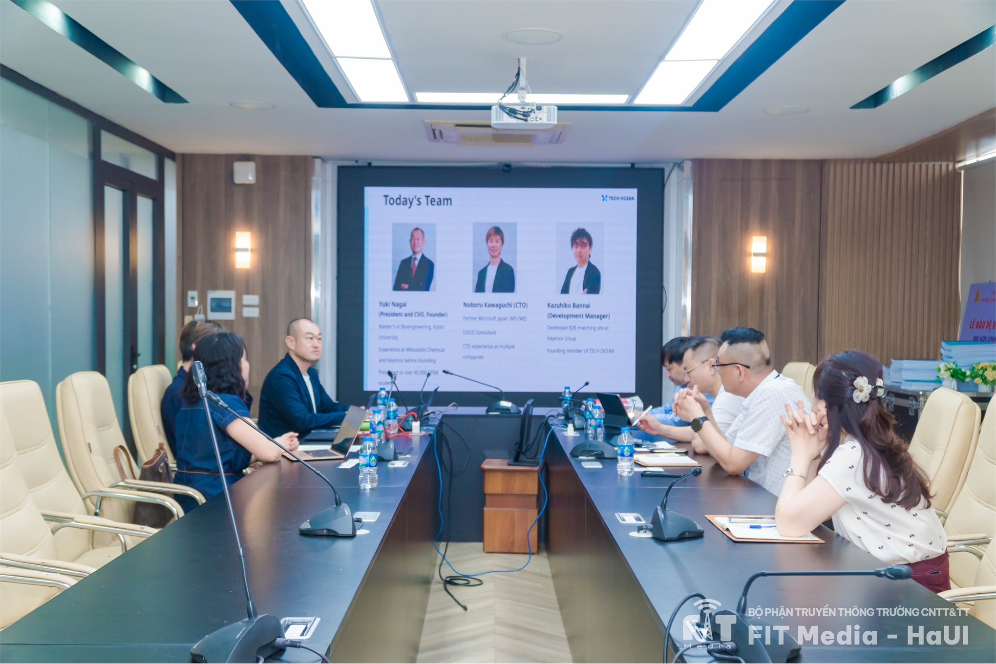Ảnh đại diện Tech Ocean trình bày mục tiêu hợp tác