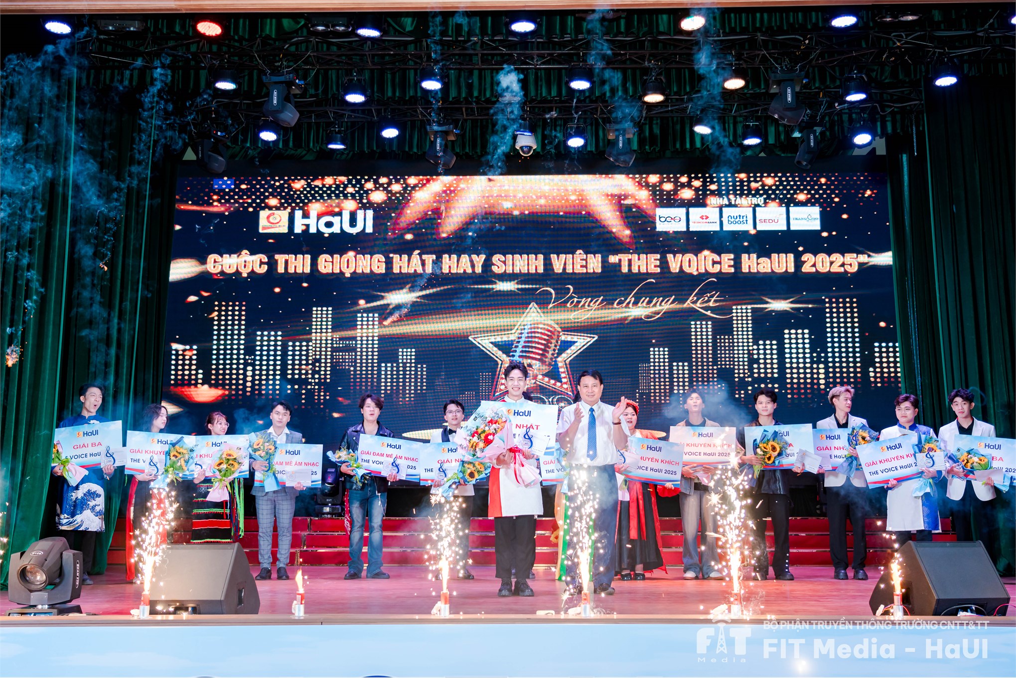 The Voice HaUI 2025 – Đêm hội tỏa sáng đam mê và bản lĩnh sinh viên