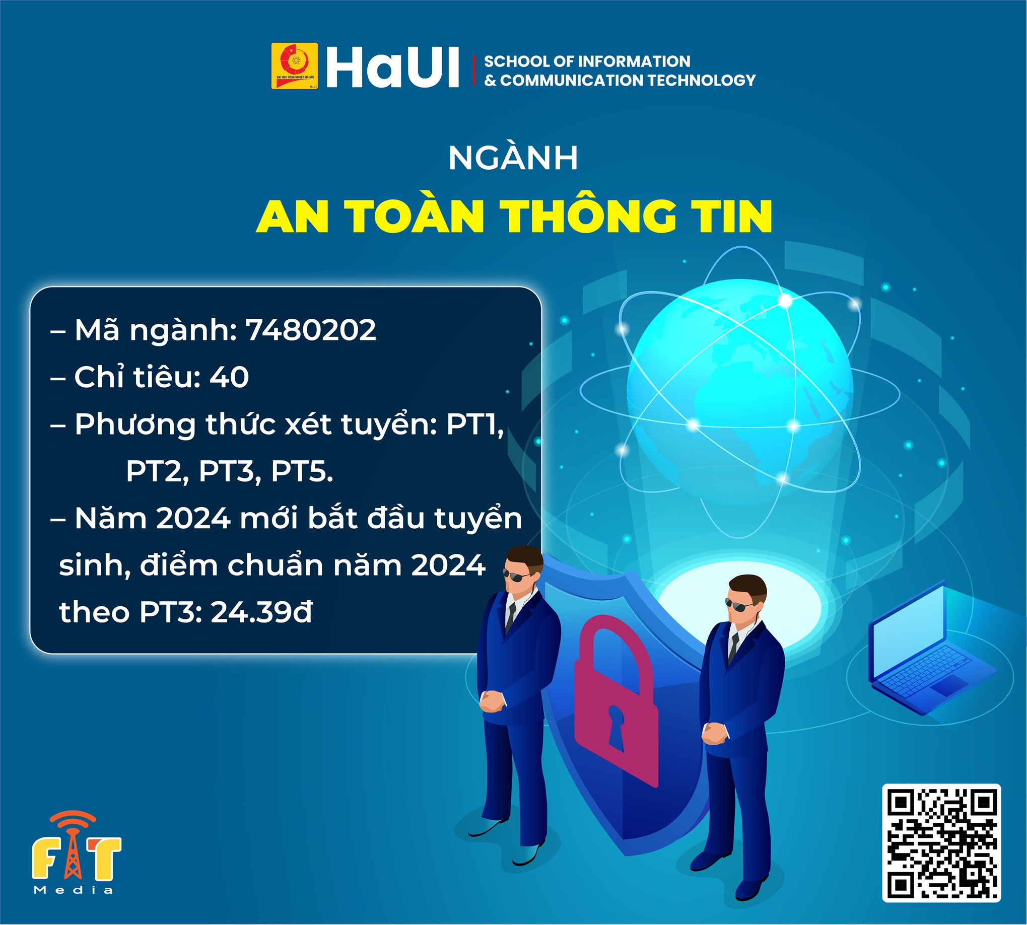 Giới thiệu về Ngành An toàn thông tin Trường Công nghệ thông tin và Truyền thông - Trường Đại học Công nghiệp Hà Nội