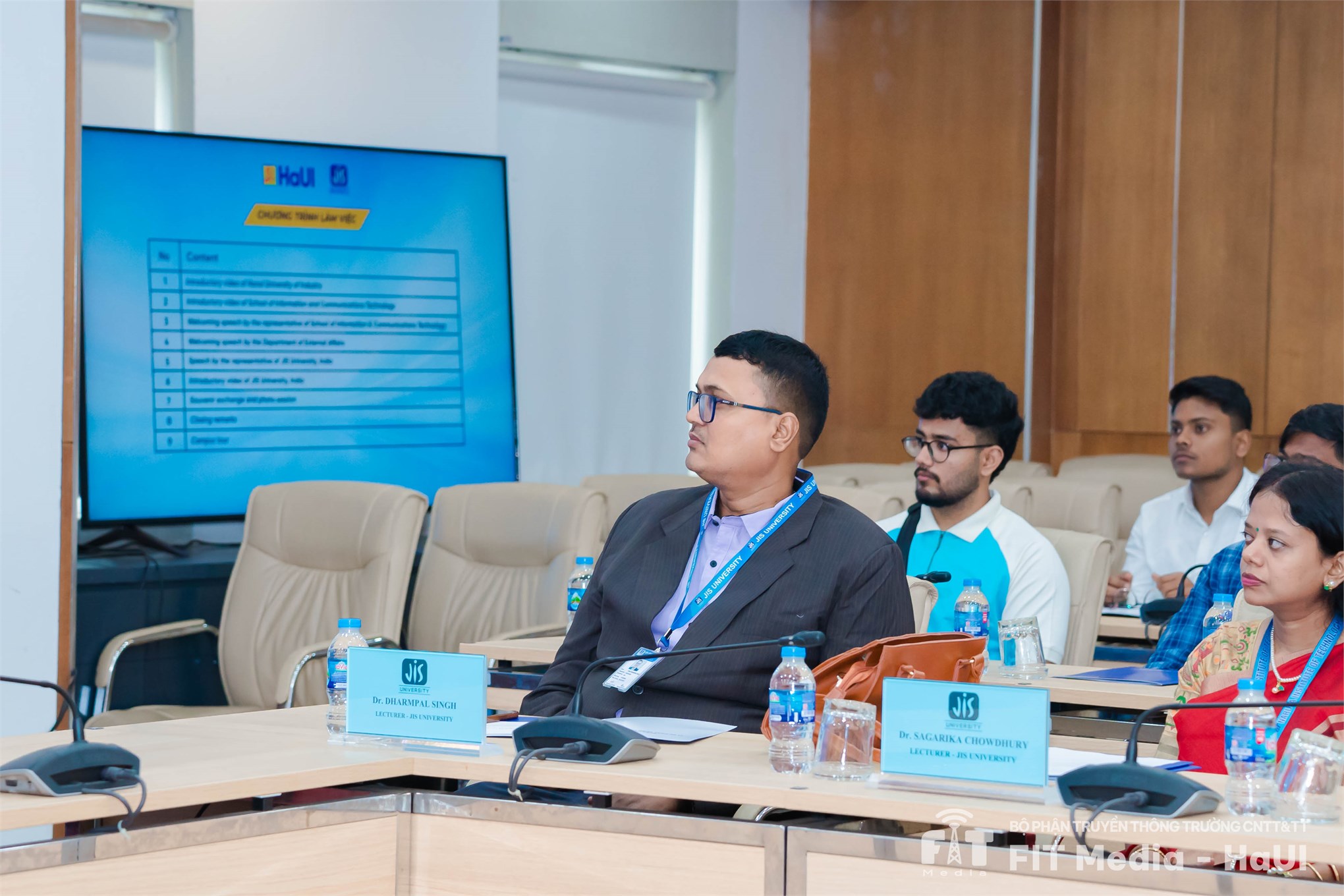 Chào đón đoàn công tác Trường Đại học JIS, Ấn Độ tham gia chương trình trao đổi sinh viên với Trường Đại học Công nghiệp Hà Nội