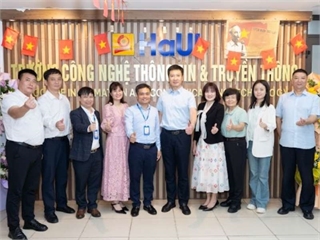 SICT-HaUI tiếp đón và làm việc với đoàn công tác Đại học Chang An – Trung Quốc: Thúc đẩy hợp tác giáo dục quốc tế