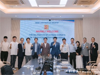 HaUI tiếp và làm việc với Đoàn chuyên gia Hàn Quốc trong khuôn khổ chương trình hợp tác ODA