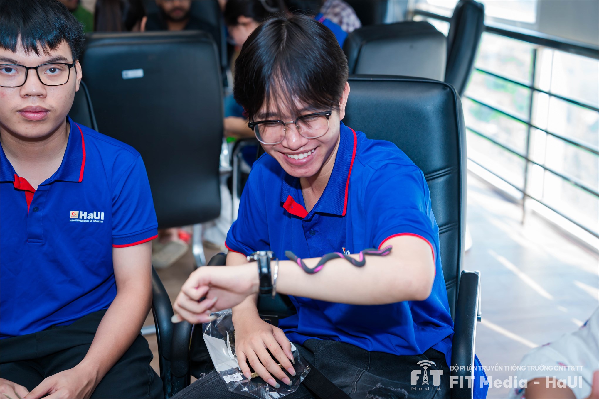 Giao lưu ấn tượng giữa sinh viên trường Đại học JIS (Ấn Độ) và sinh viên trường SICT - HaUI