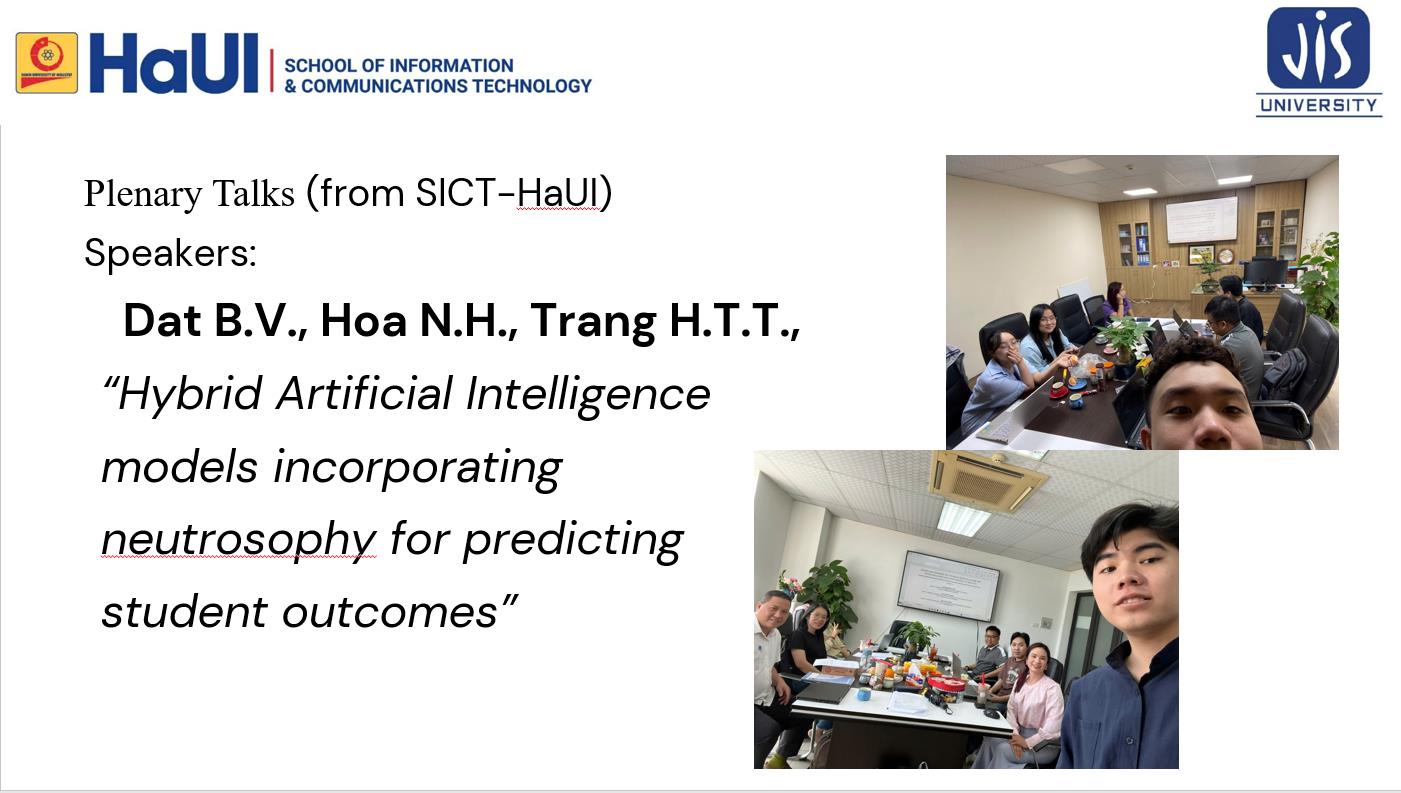 Hội thảo khoa học Quốc tế - Các mô hình Trí tuệ nhân tạo lai và Ứng dụng