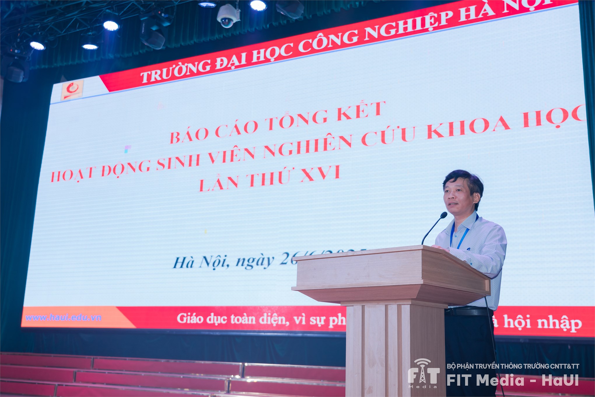 Tổng kết hoạt động nghiên cứu khoa học sinh viên năm học 2024-2025