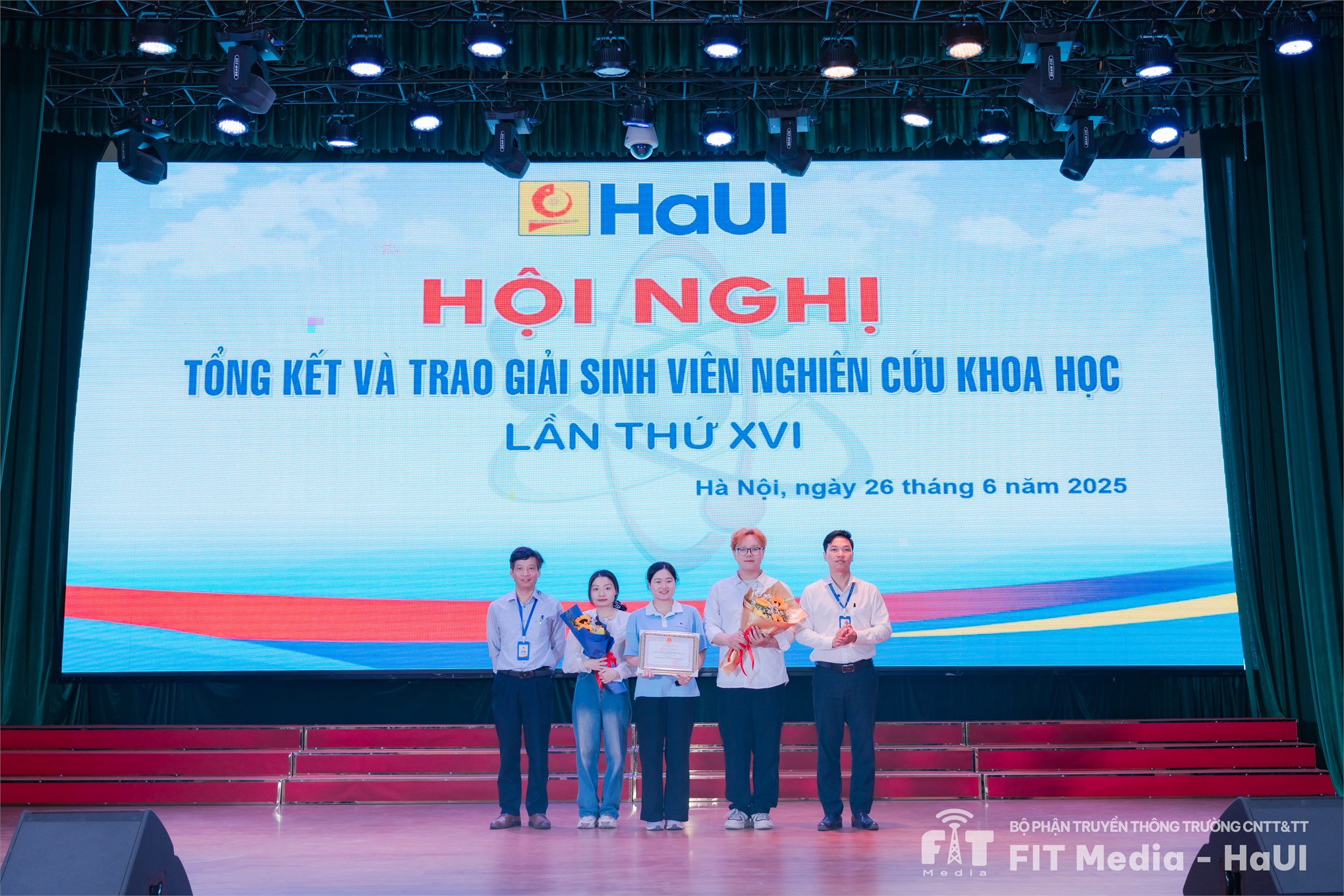 Tổng kết hoạt động nghiên cứu khoa học sinh viên năm học 2024-2025
