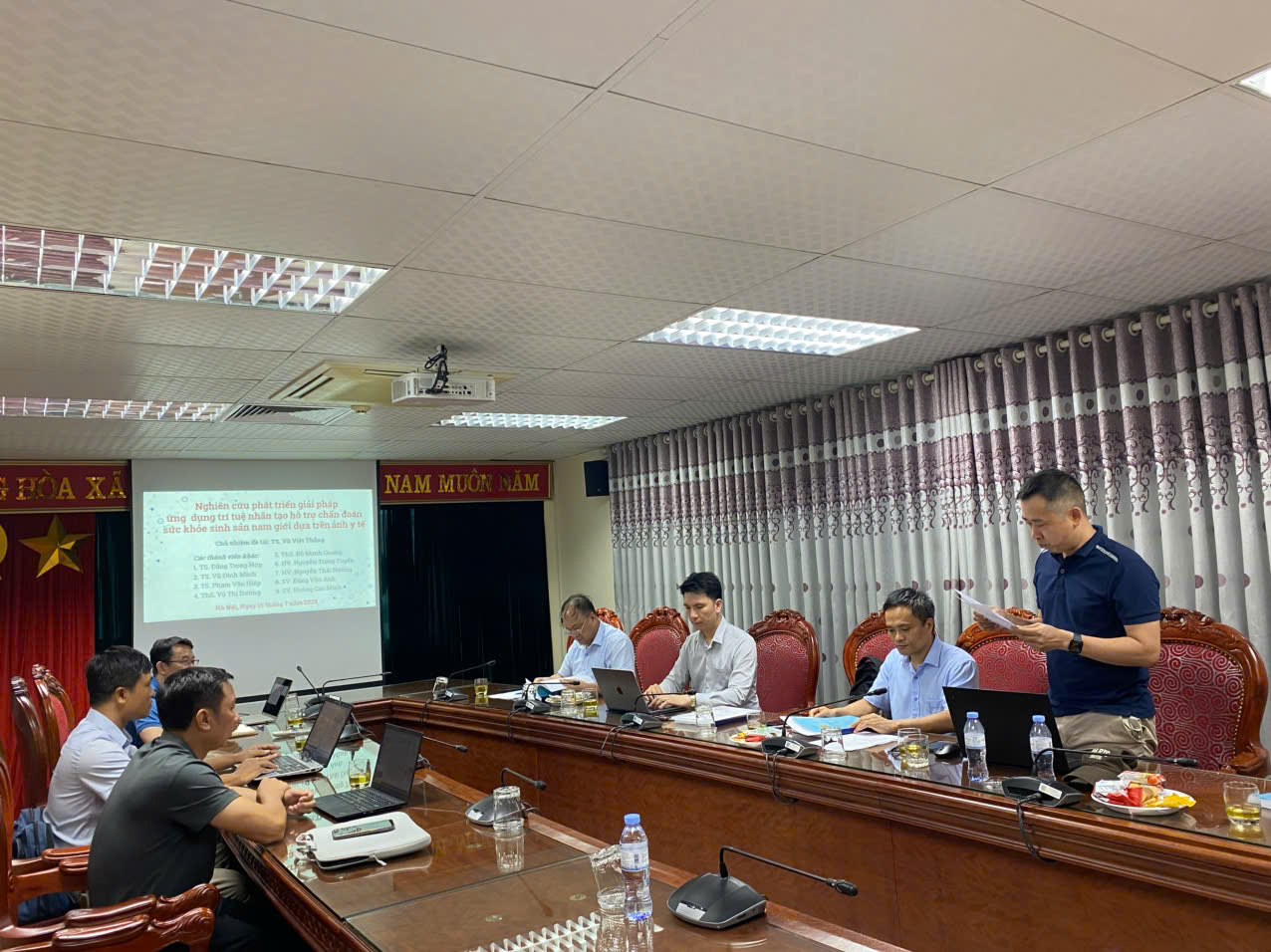Nghiệm thu cấp trường đề tài KH&CN: Ứng dụng trí tuệ nhân tạo hỗ trợ chẩn đoán sức khỏe sinh sản nam giới