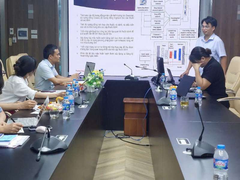 Đánh giá đề tài NCKH cấp trường năm 2024: Ứng dụng mô hình học sâu trong dự đoán quan hệ Thuốc - Bệnh