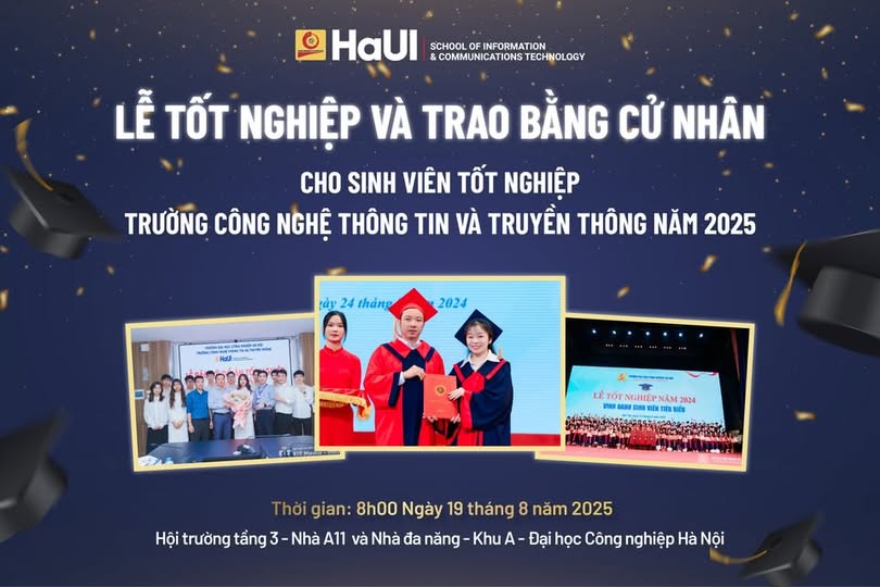 Thông báo lễ tốt nghiệp & trao bằng cử nhân năm 2025
