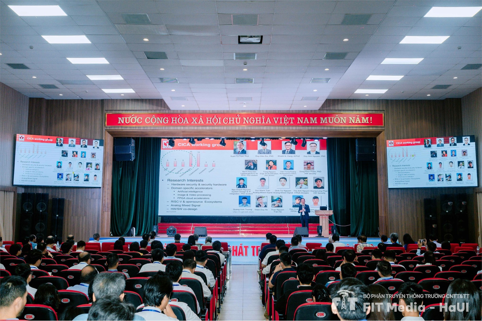 Khẳng định trí tuệ Việt tại Hội thảo khoa học quốc gia FAIR 2025