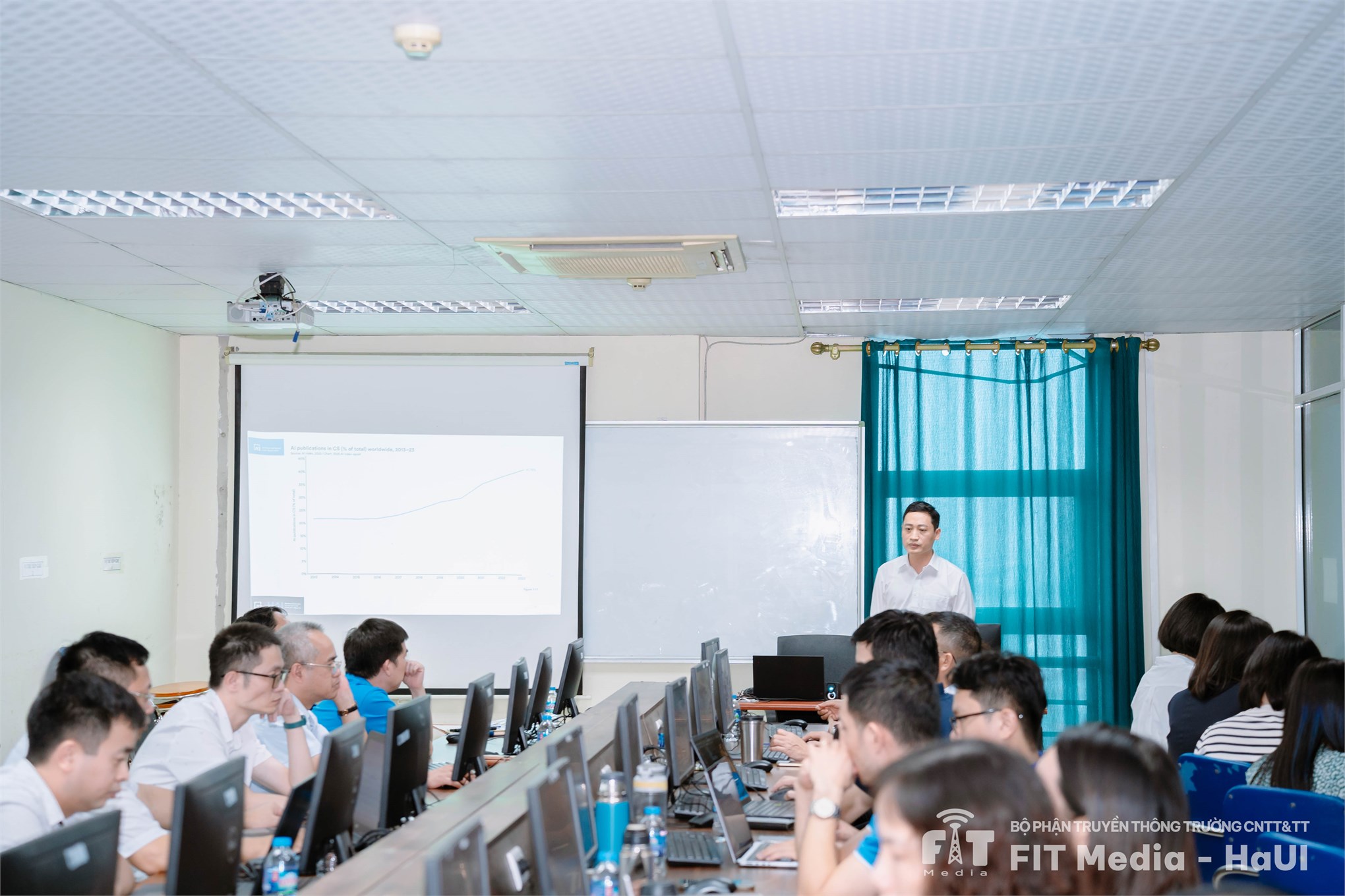 Chương trình tập huấn: Đổi mới nội dung, phương pháp giảng dạy công nghệ thông tin và truyền thông trong kỷ nguyên trí tuệ nhân tạo