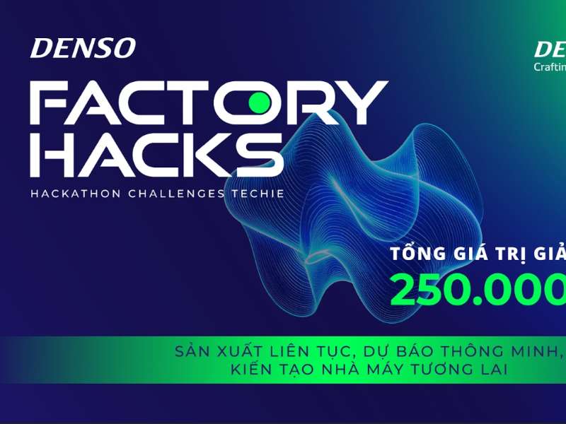 Đăng ký tham dự Bootcamp Kickoff cuộc thi: DENSO Factory Hacks 2025