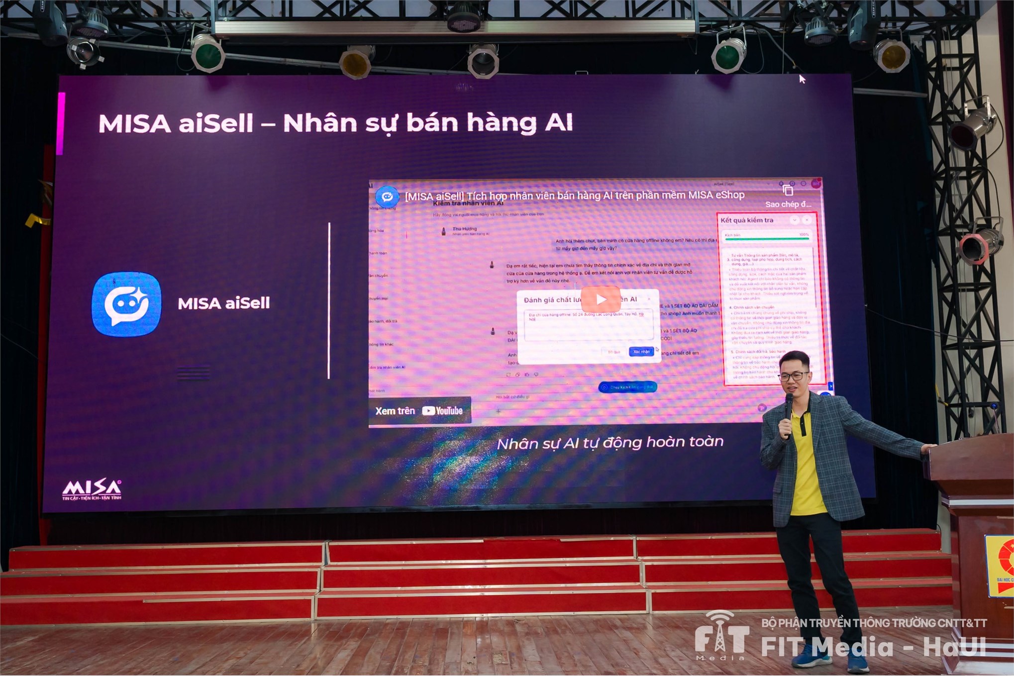 Talkshow “Lập trình viên thời đại AI” – Hành trình truyền cảm hứng từ MISA và SICT đến thế hệ kỹ sư công nghệ tương lai