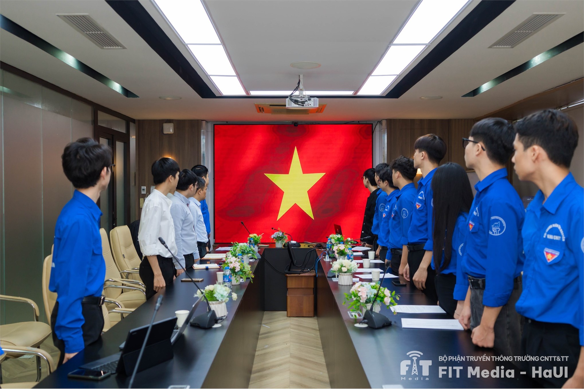 Chúc mừng hội nghị kiện toàn lần thứ 1 - BCH Liên chi đoàn trường CNTT&TT nhiệm kỳ 2024-2027