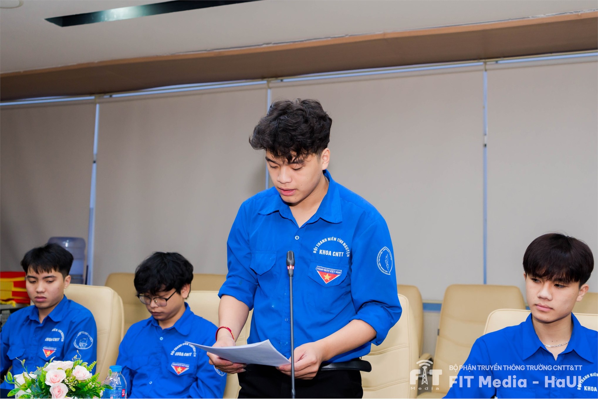 Chúc mừng hội nghị kiện toàn lần thứ 1 - BCH Liên chi đoàn trường CNTT&TT nhiệm kỳ 2024-2027