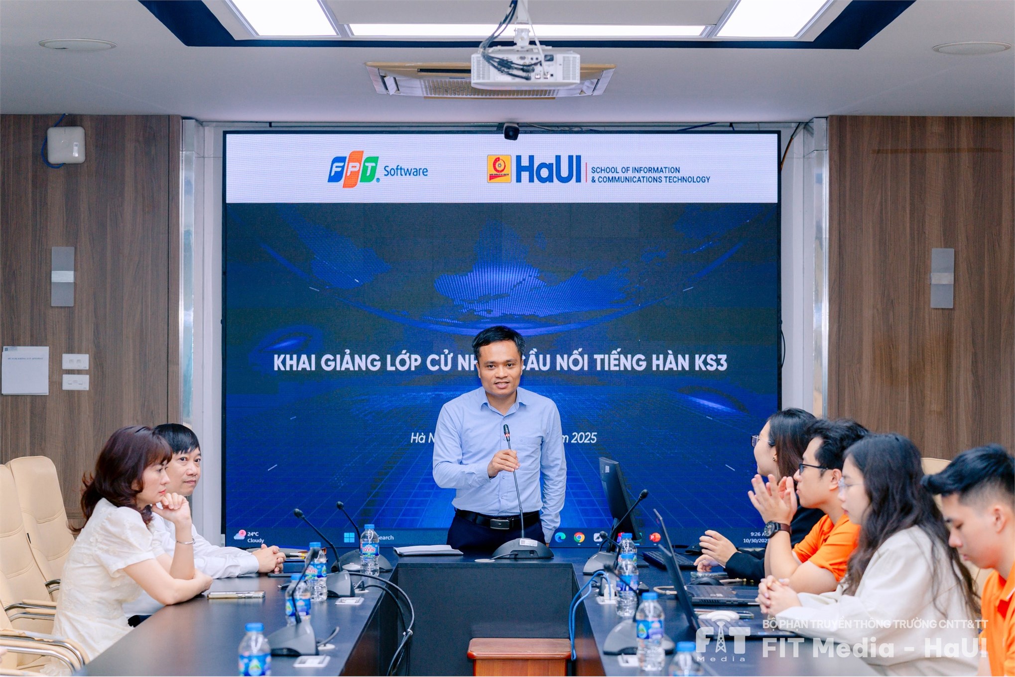 Lễ khai giảng Lớp Cử nhân Cầu nối tiếng Hàn KS3: Khởi đầu hành trình kết nối tri thức và cơ hội quốc tế