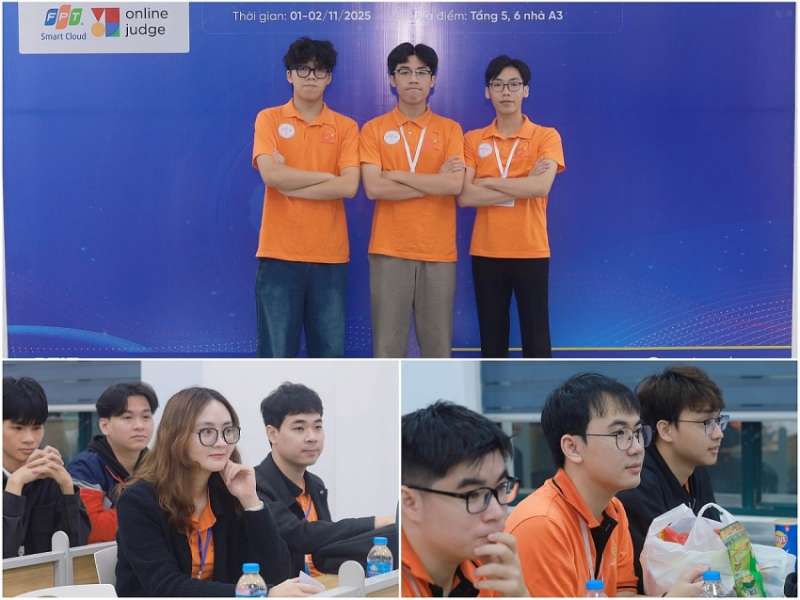 Chúc mừng các đội thi của SICT tại OLP AI'25 khu vực miền Bắc