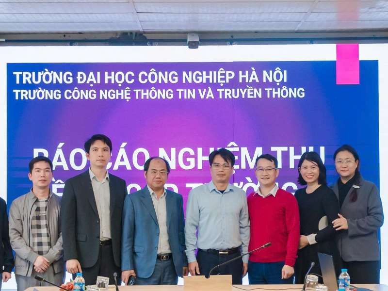Nghiệm thu đề tài khoa học công nghệ cấp trường