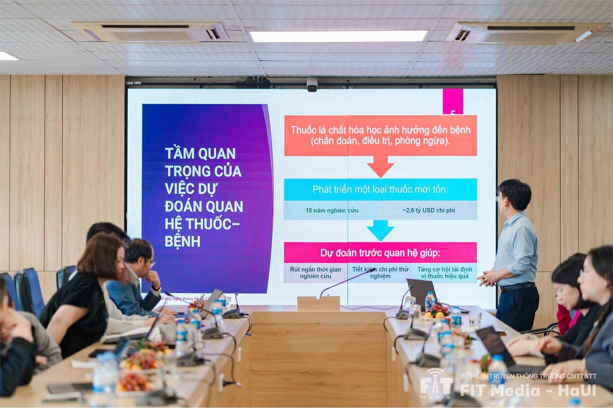 Nghiệm thu đề tài khoa học công nghệ cấp trường