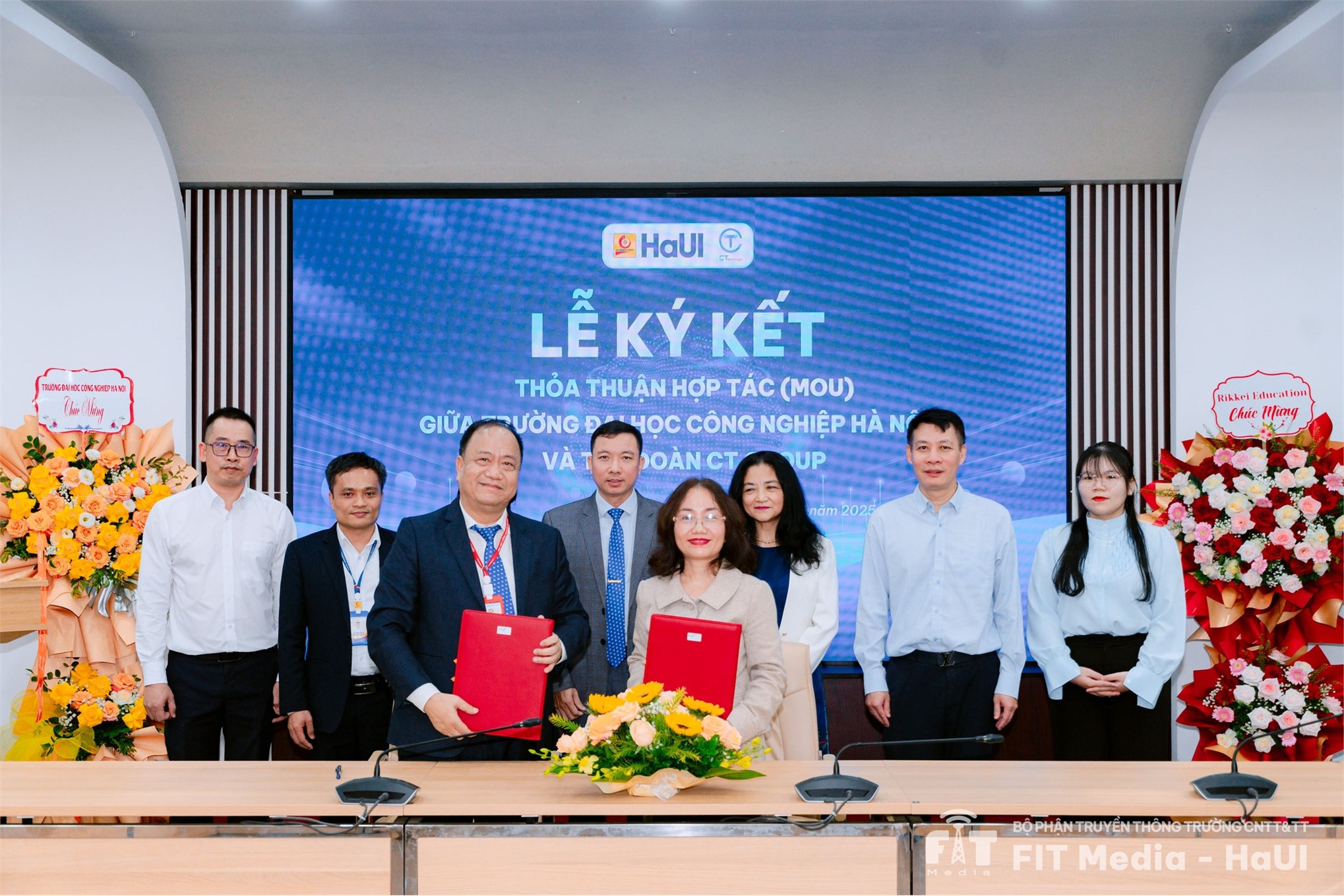 Lễ ra mắt Trung tâm Nghiên cứu và Ứng dụng trí tuệ nhân tạo - Bước tiến chiến lược trong hệ sinh thái đổi mới sáng tạo của HaUI