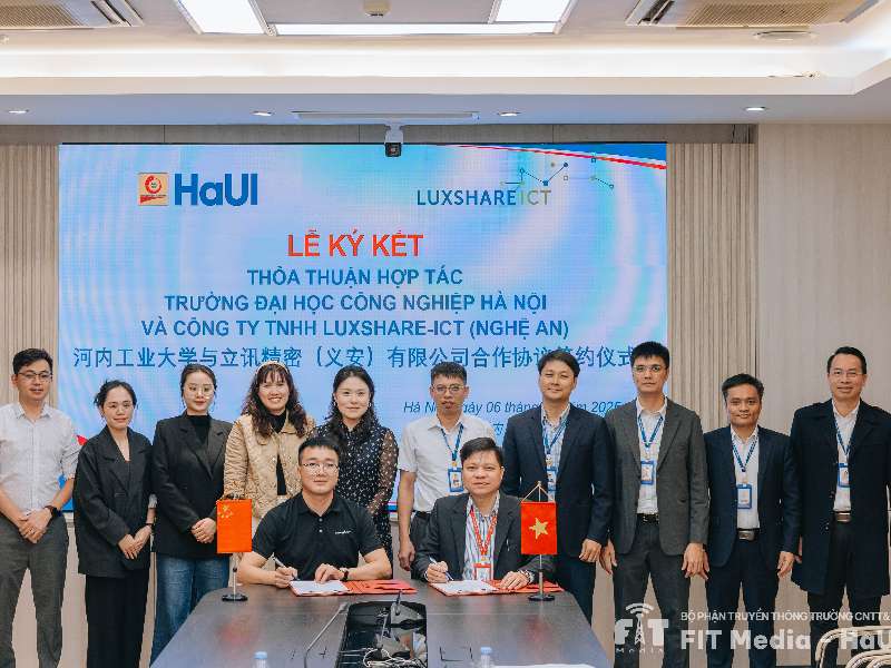 HaUI và Luxshare ICT Nghệ An ký kết thỏa thuận hợp tác toàn diện - Tăng cường kết nối đào tạo – doanh nghiệp – việc làm